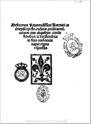 Confessionale «Defecerunt» Titulus de restitutionibus (=S. theol. II, 2). Conclusiones et decisiones in foro conscientiae