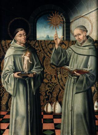 San Antonio de Padua y San Bernardino de Siena