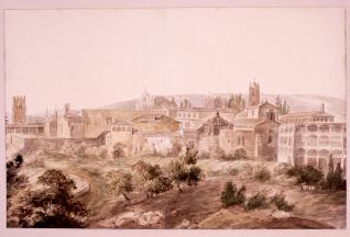 Vista general del monasterio de Piedra, Zaragoza