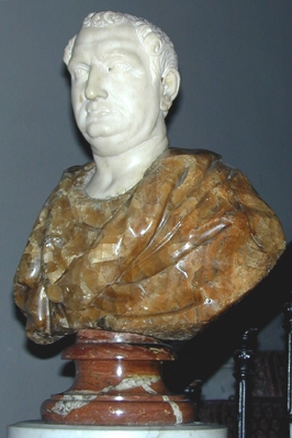 Busto de emperador romano