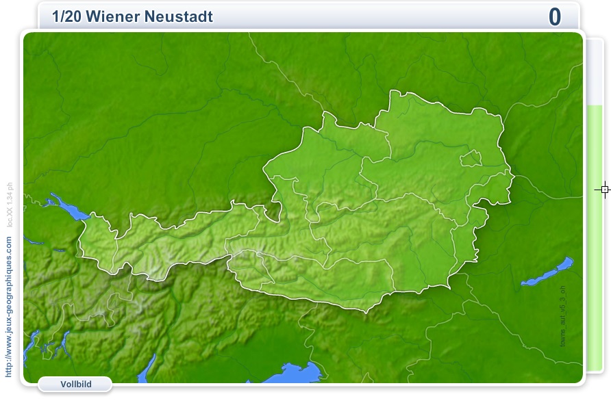 Städte Österreichs. Geographie Spiele