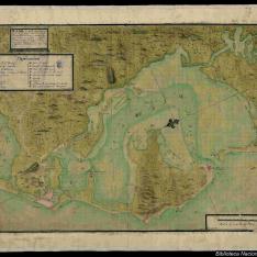 Plano de la Bahía de Cartagena de las Yndias