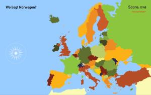 Länder in Europa. Toporopa