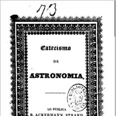 Catecismo de astronomía