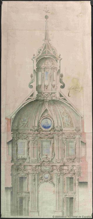 Proyecto para una capilla de Santa Teresa en la iglesia del Convento de  Clérigos del Espíritu Santo en Madrid - Mis Museos