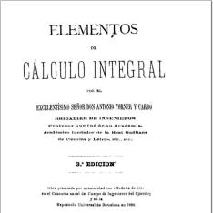 Elementos de cálculo integral
