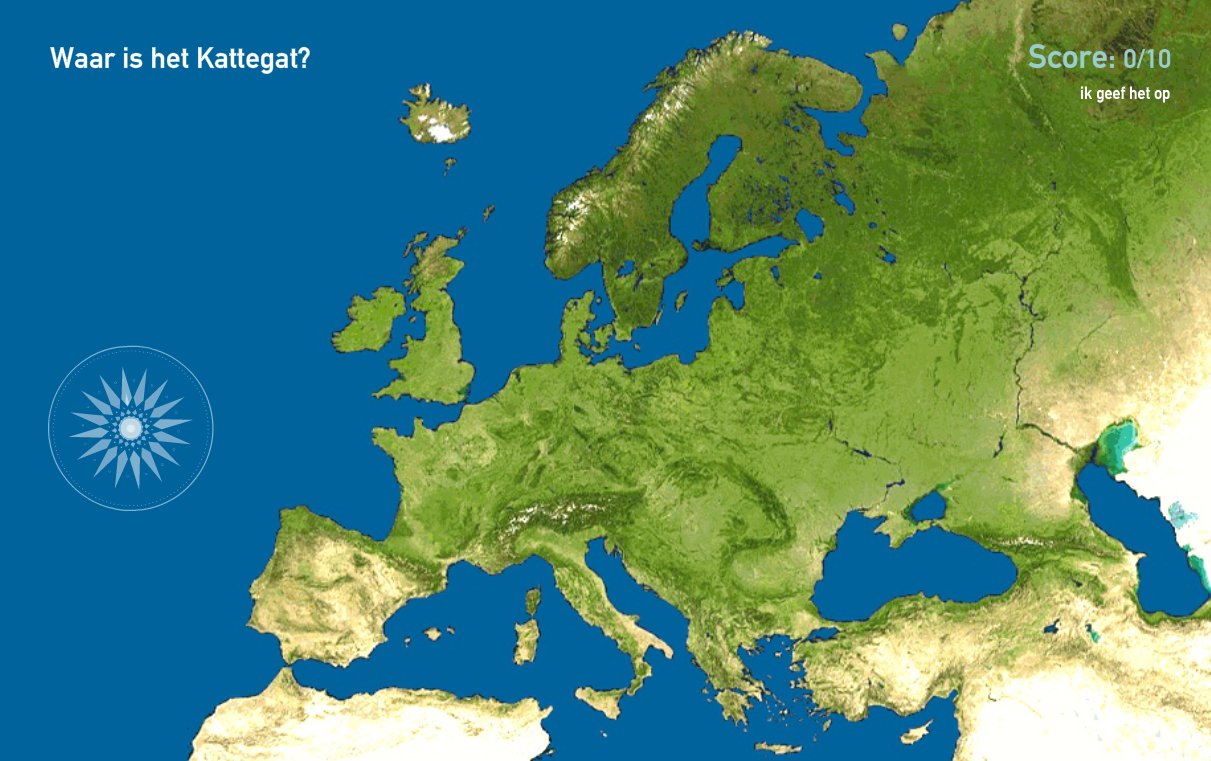 Zeestraten van Europa. Toporopa
