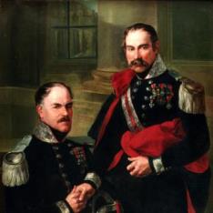 Los alabarderos José Díaz y Francisco Torán
