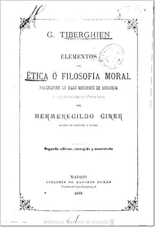 Elementos de etica ó filosofía moral