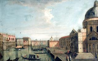 Vista del canal de Venecia