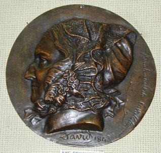 Medallón con retrato de MME. Beauharnois de Lavallete
