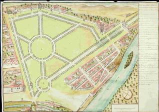 Plan del Campo Grande de esta ciudad de Valladolid