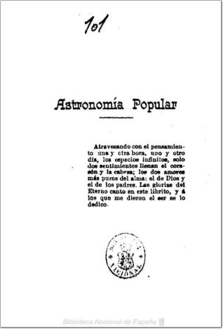 Astronomía popular