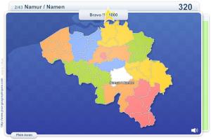 Arrondissements de Belgique. Jeux géographiques