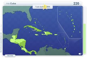 Geo Quizz América Central.  Jogos geográficos