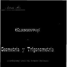 Elementos de geometría y trigonometría expuestos por un nuevo método (fusion de las geometrias)