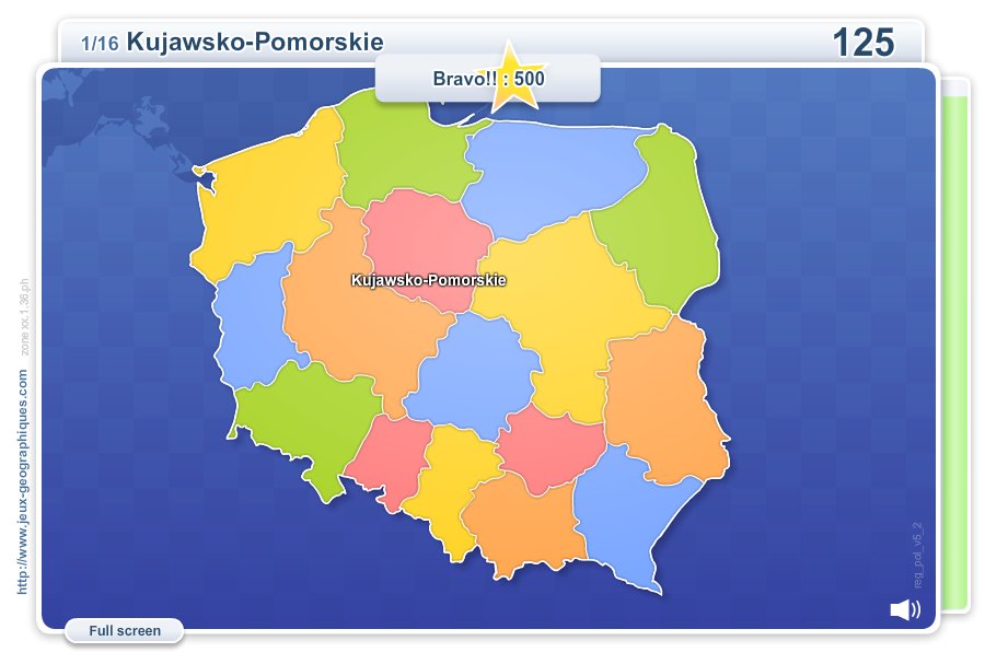 Voivodeships of Poland . Geography map games