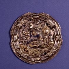Medalla de cruz procesional