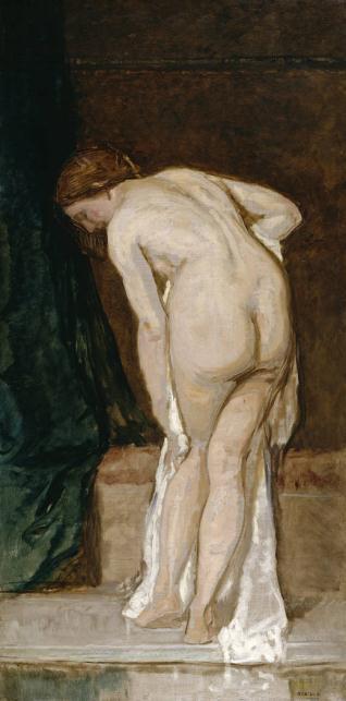 Desnudo femenino, o Al salir del baño