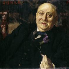 El pintor Antonio Gomar y Gomar