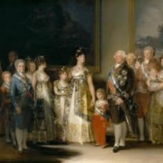 La familia de Carlos IV