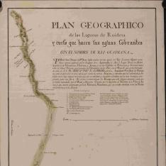 Plan geographico de Las Lagunas de Ruidera