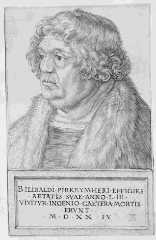 Retrato de Willibald Pirckheimer