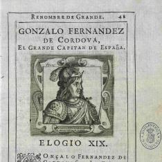 Retrato de Gonzalo Fernández de Córdoba