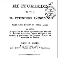 El Iturbide, o sea El Septentrion emancipado