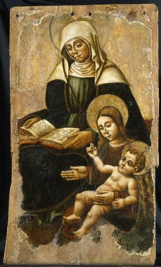 Santa Ana con la Virgen y el Niño