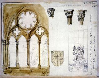 Detalles decorativos del monasterio de Veruela, Zaragoza