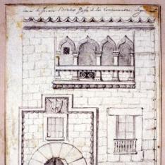 Fachada de la Casa del siglo XV, Segovia