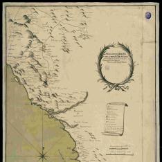 Mapa de la Provincia de Sonora