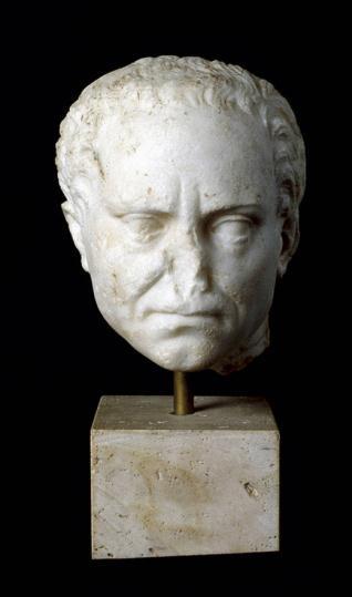 Retrato de un político romano