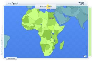 Geo Quizz Africa . Geography map games