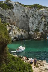 Paso a paso, junto al mar