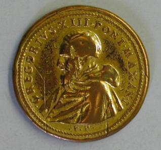 Medalla del Papa Gregorio XIII