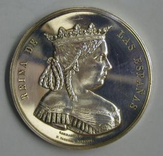 Medalla conmemorativa de la cesión del Patrimonio Real