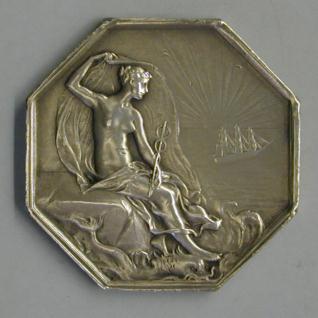 Medalla conmemorativa de la apertura de la Cámara de Comercio de Saint Nazaire