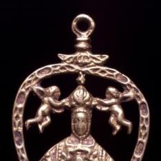 Medalla con Ntra Sra del Sagrario, patrona de Toledo