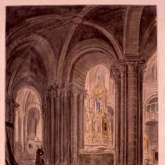 Interior de la iglesia del monasterio de Santa María de Gradefes, León