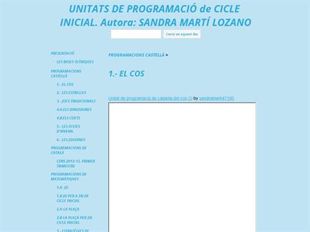 Unitats de programació de cicle inicial