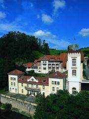 Gran Balneario Puente Viesgo Jardin