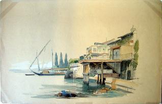 Casas al borde del agua (Venecia)