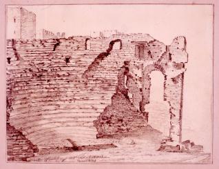 Ruinas del teatro romano de Sagunto