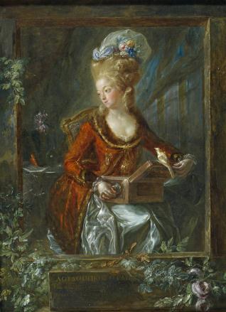 María de las Nieves Micaela Fourdinier, esposa del pintor