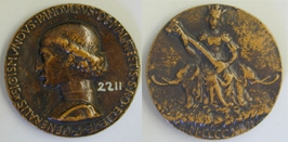 Medalla de Segismundo Pandolfo Malatesta