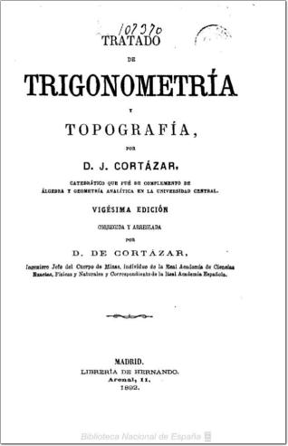 Tratado de trigonometría y topografía