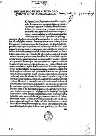 Cosmographia (latine)