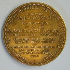 Medalla conmemorativa de España y Francia unidas para el fomento de la industria, el comercio y las artes